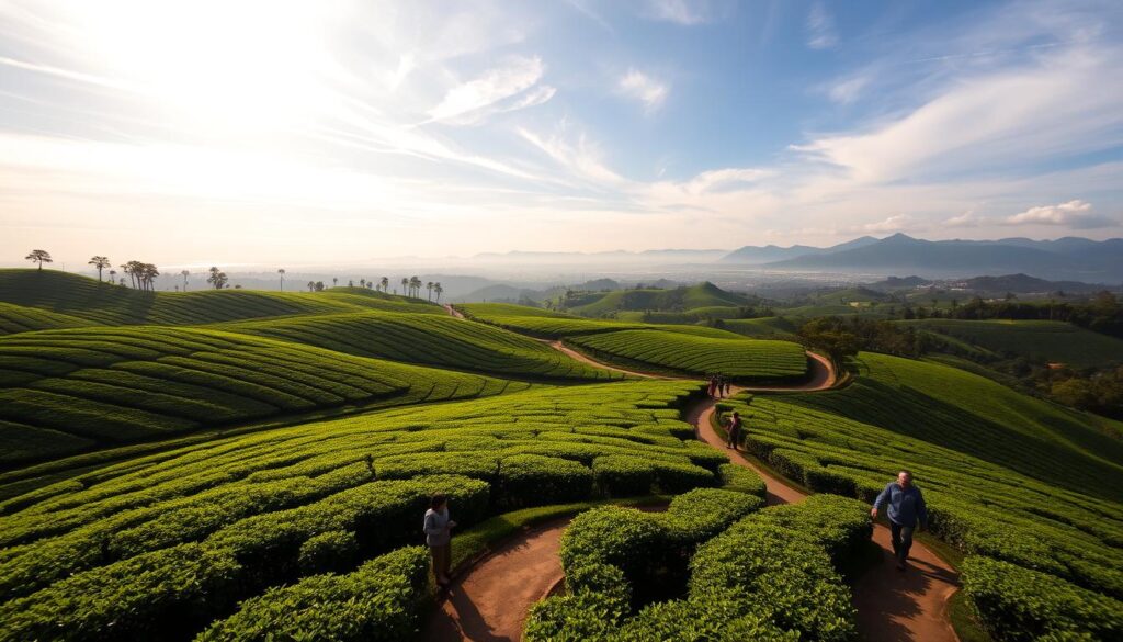 wisata kebun teh