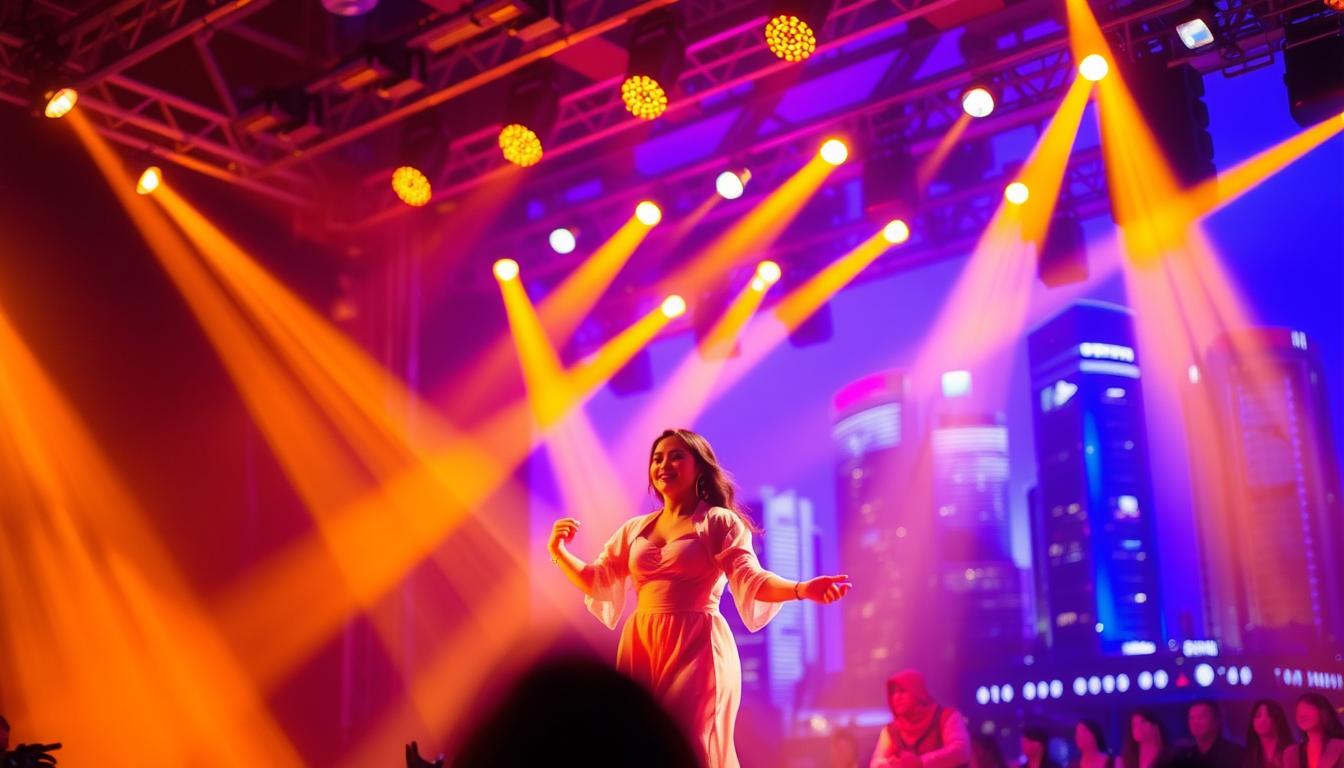 pertunjukan live artis indonesia