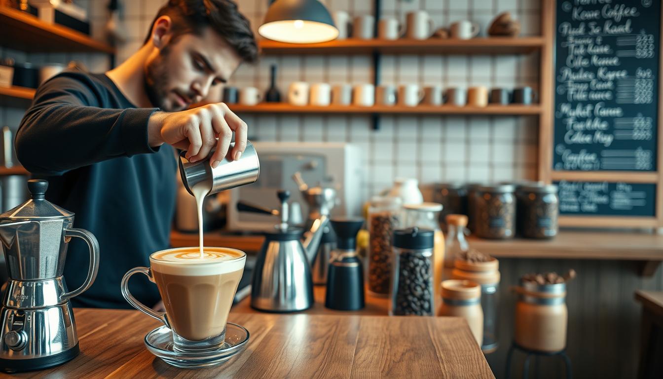 dunia barista dan seni membuat kopi