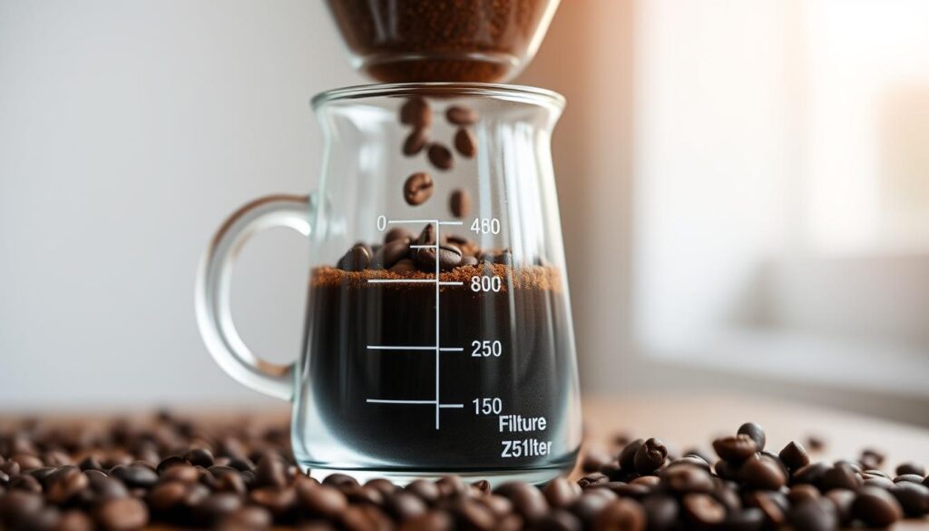 rasio kopi dan air